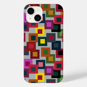 Coque Pour iPhone 14 Carrés sombres sur la lumière