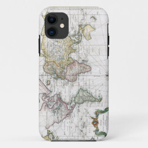 Coque Case-Mate Pour iPhone Carte 1748 du monde