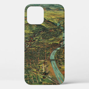 Etui iPhone Case-Mate Carte ancienne de Los Angeles, Californie et riviè