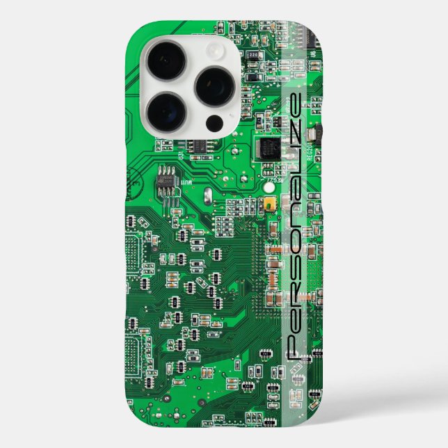 Coques Case-Mate iPhone Carte circuit imprimé circuit vert PCB (Verso)