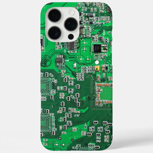 Coques Case-Mate iPhone Carte circuit imprimé circuit vert PCB (Verso)