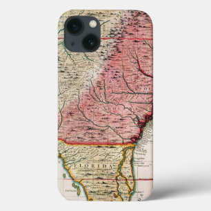 Case-Mate iPhone CASE CARTE COLONIALE DE L'AMÉRIQUE, 1733
