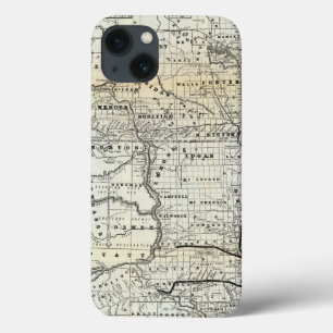 Etui iPhone 13 Carte correcte du Dakota