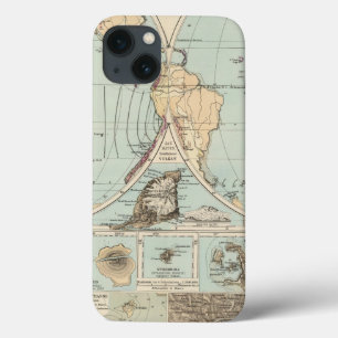 Etui iPhone Case-Mate Carte d'atlas de DES Erdinnern de Thatigkeit