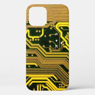 Case-Mate iPhone Case carte de circuits informatiques, abstraite, a