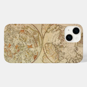 Coque Pour iPhone 14 Carte de la planisphère céleste vintage par Joseph