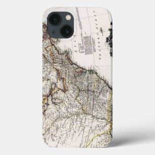 iPhone 13 CASE CARTE DE L'AMÉRIQUE, 1809
