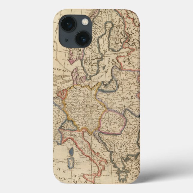 Coques Case-Mate iPhone Carte de l'Europe (Verso)