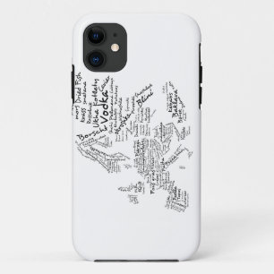 Coque Case-Mate Pour iPhone Carte de nourriture de l'Europe