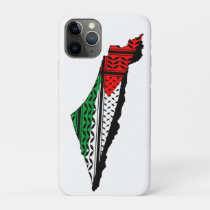 Case-Mate iPhone Case Carte de Palestine avec drapeau et Motif Keffiyeg