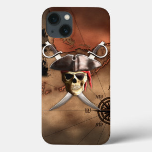 Coques Pour iPhone Carte de pirate