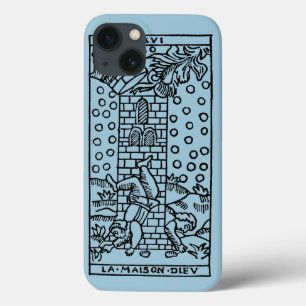 Coques Pour iPhone Carte de tarot : La maison de fous
