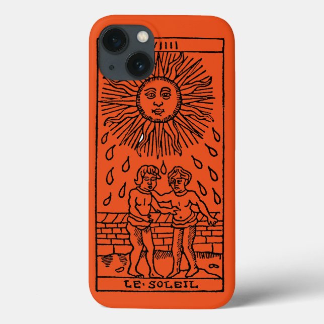 Coques Case-Mate iPhone Carte de tarot : The Sun (Verso)