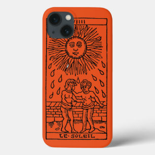 Etui iPhone 13 Carte de tarot : The Sun