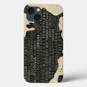Coques Pour iPhone Carte des États-Unis