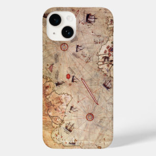 Coque Pour iPhone 14 Carte du monde de Piri Reis