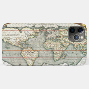 Case-Mate iPhone Case Carte du monde Vintage par Abraham Ortelius 1587-1