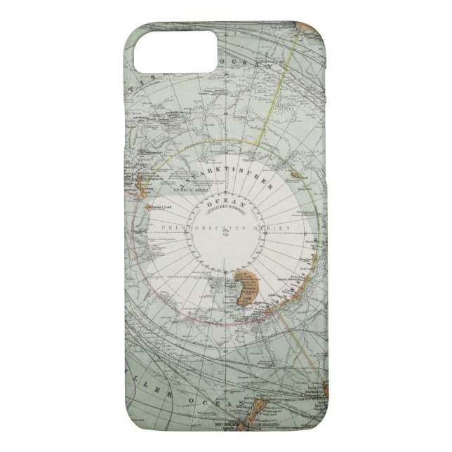 Coques Case-Mate iPhone Carte du sud de région polaire (Dos)