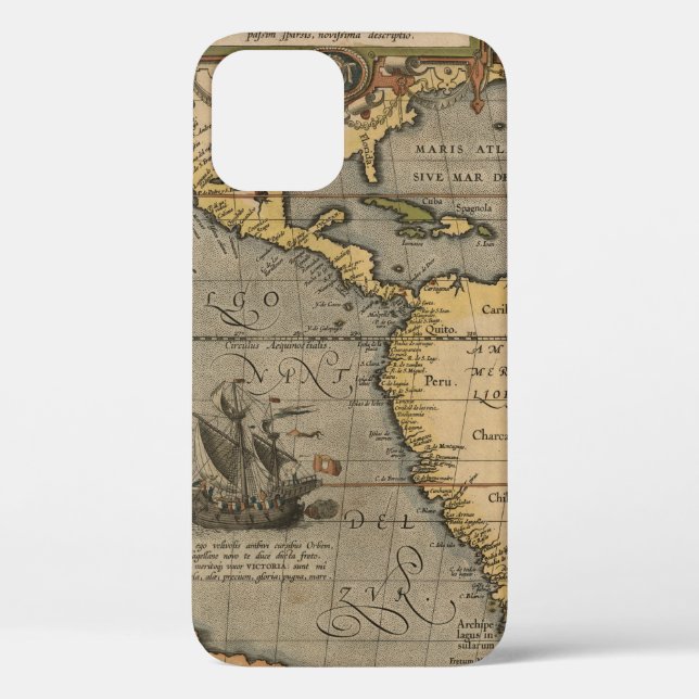 Coques Case-Mate iPhone Carte du Vieux Monde (Verso)
