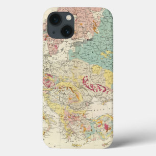 Etui iPhone Case-Mate Carte géologique l'Europe