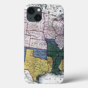 ETUI iPhone Case-Mate CARTE : GUERRE CIVILE, 1864