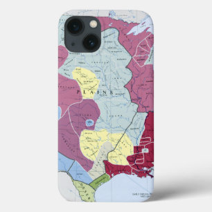COQUES POUR iPhone CARTE : INDIENS D'AMERIQUE