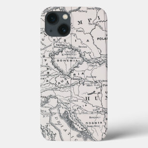 COQUES POUR iPhone CARTE : L'ALLEMAGNE ET L'AUTRICHE