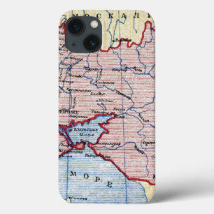 Etui iPhone 13 CARTE : L'UKRAINE, c1906