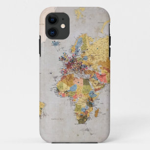 Case-Mate iPhone Case carte mondiale