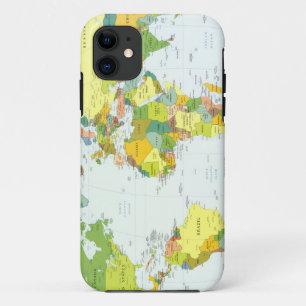 Case-Mate iPhone Case Carte mondiale Globe Pays Atlas