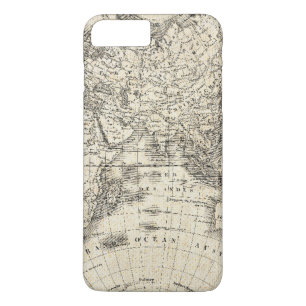 Coques Pour iPhone Carte vintage de l'Europe et de l'Asie