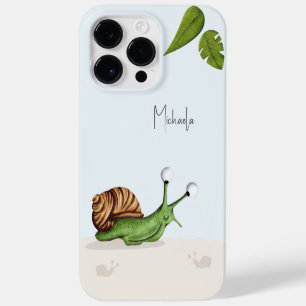 Coque Pour Pour iPhone 14 Pro Max Cartographie d'escargots mignons