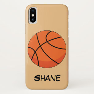 Case-Mate iPhone Case Cartoon Basketball Ball   Add Name