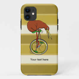 Etui iPhone Case-Mate Cartoon Kiwi Bird Unicyling