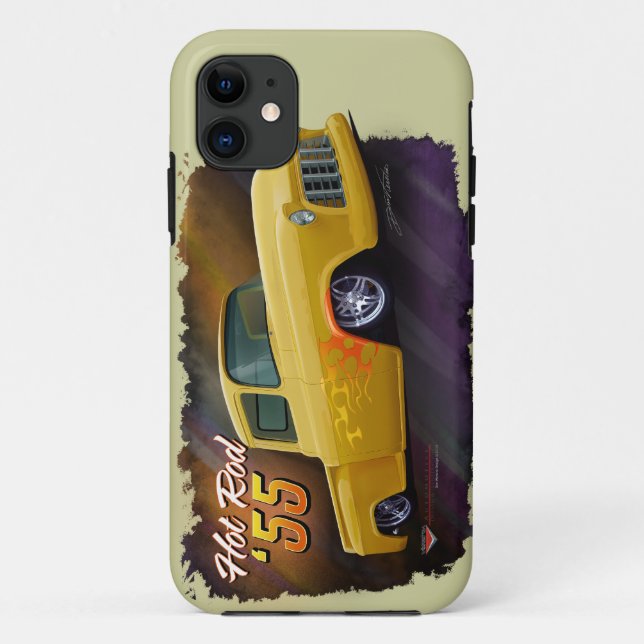 Coques Case-Mate iPhone Cas 1955 de téléphone de camion de Chevy (Dos)