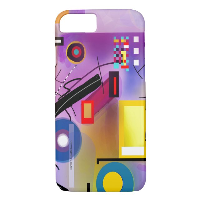 Coques Case-Mate iPhone Cas abstrait de l'iPhone inspiré par Kandinsky 7 (Dos)