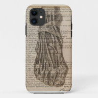 cas anatomique de l'iphone 5 de pied