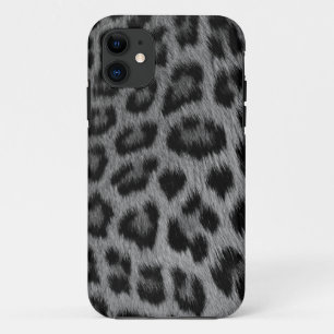 Etui iPhone Case-Mate Cas argenté de l'iPhone 5 d'empreinte de léopard