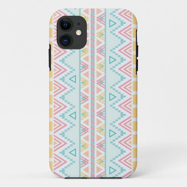 Coques Case-Mate iPhone Cas aztèque de motif (Dos)
