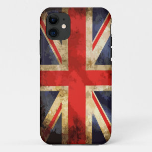 Coque iPhone 11 Cas britannique d'IPhone 5 de drapeau