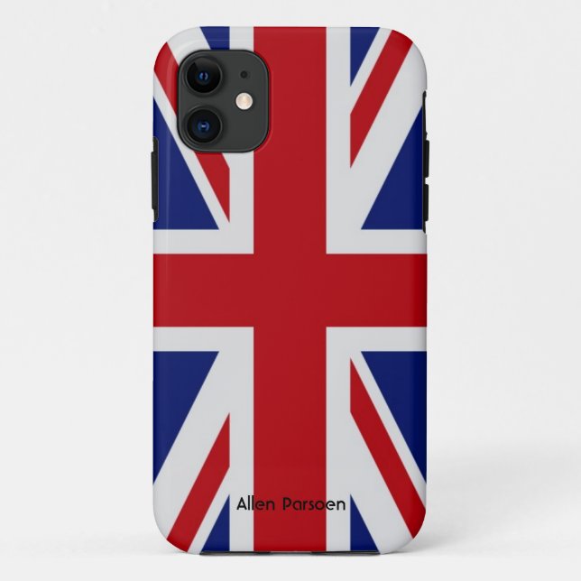 Coques Case-Mate iPhone Cas britannique d'IPhone 5 de drapeau (Dos)