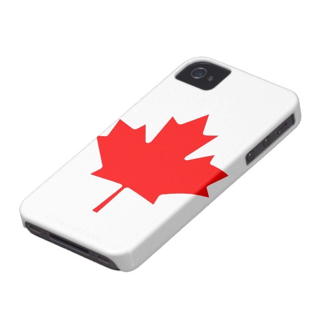 Coques Case-Mate iPhone Cas canadien de l'iPhone 4/4S de drapeau (Bas)