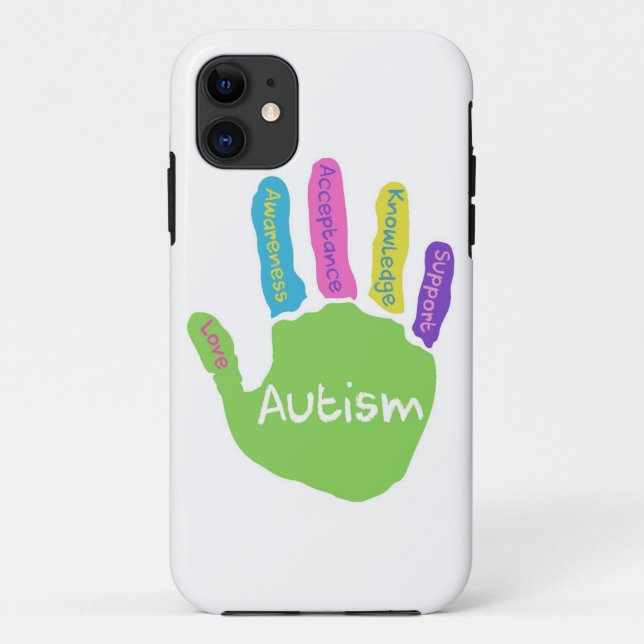 Coques Case-Mate iPhone Cas d'acceptation d'autisme pour l'iPhone (Dos)