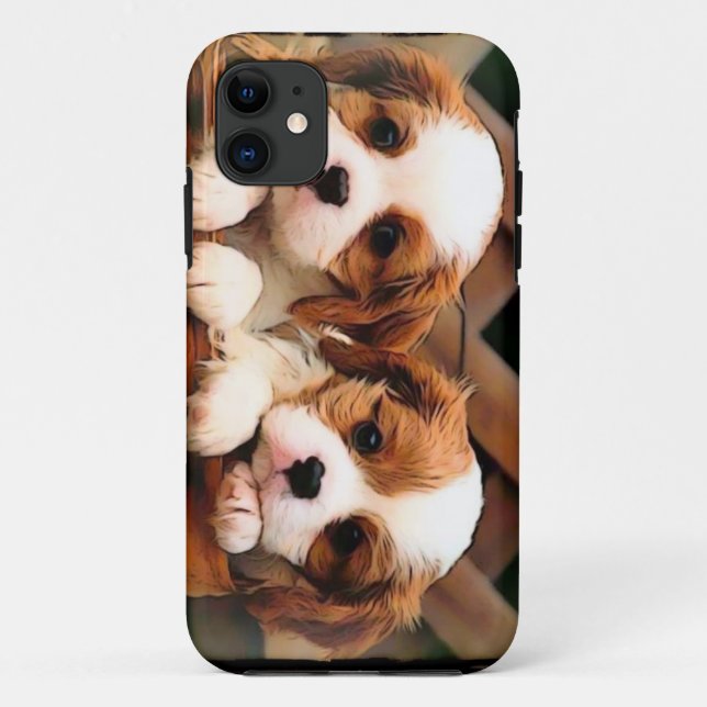 Coques Case-Mate iPhone Cas de chiot (Dos)