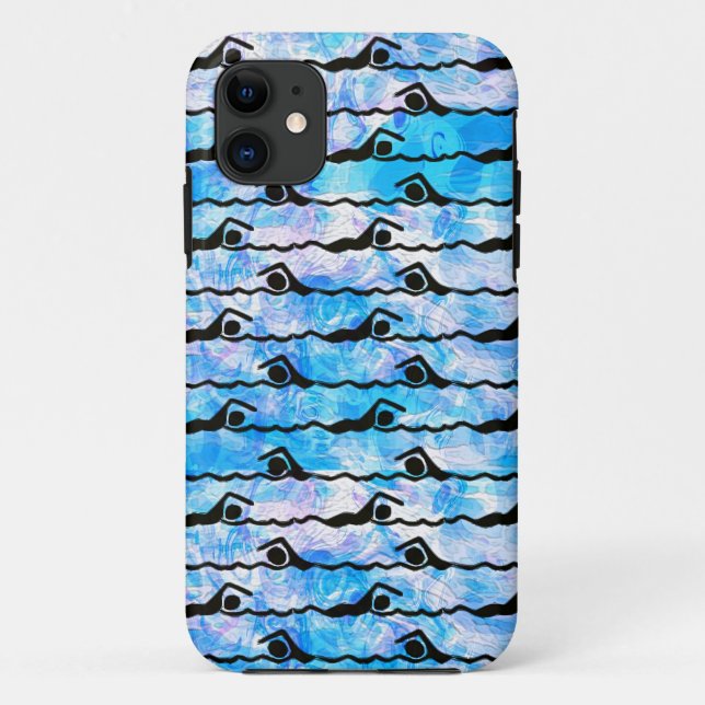 Coques Case-Mate iPhone Cas de Coque-Compagnon de l'iPhone 5 de NATATION (Dos)