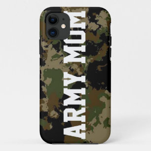 COQUE iPhone 11  CAS DE LA MAMAN CAMO D'ARMÉE