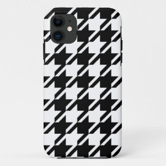 Coque iPhone 11 Cas de l'iPhone 5,0 de pied-de-poule