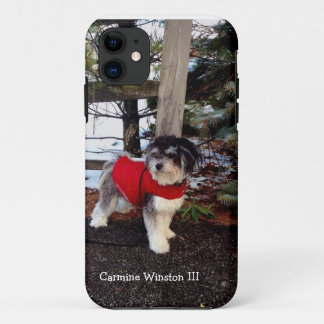 Coque iPhone 11 Cas de l'iPhone 5/5S de Winston III de carmin