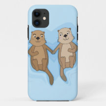 cas de l'iPhone 5 avec les loutres de flottement