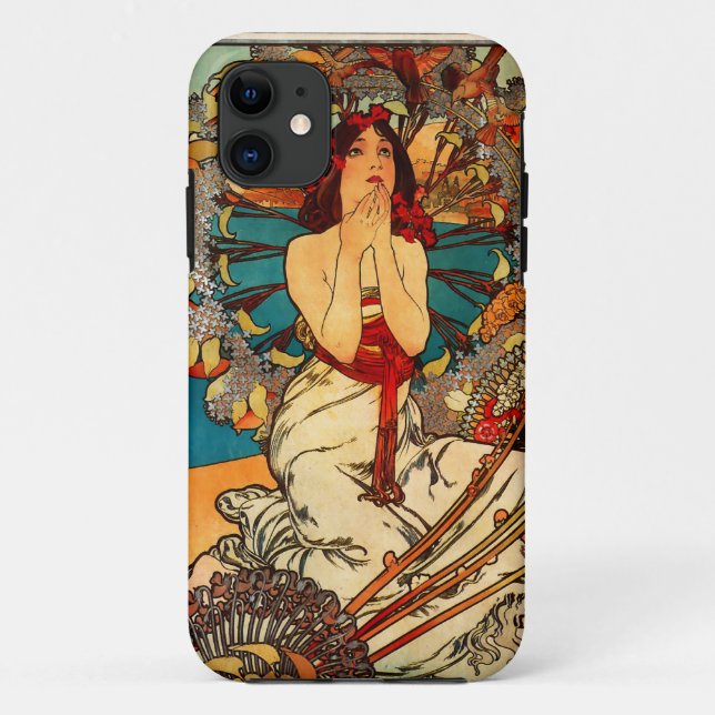 Coques Case-Mate iPhone Cas de l'iPhone 5 d'Alphonse Mucha Monte Carlo (Dos)